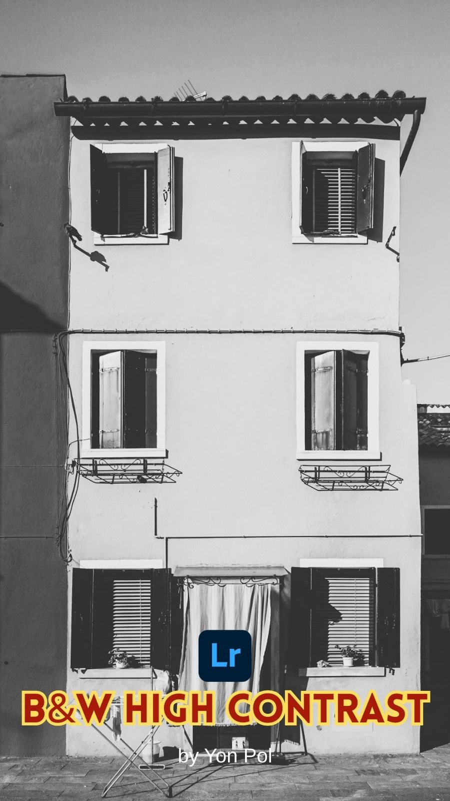 B&W High Contrast Pack (6 presets)